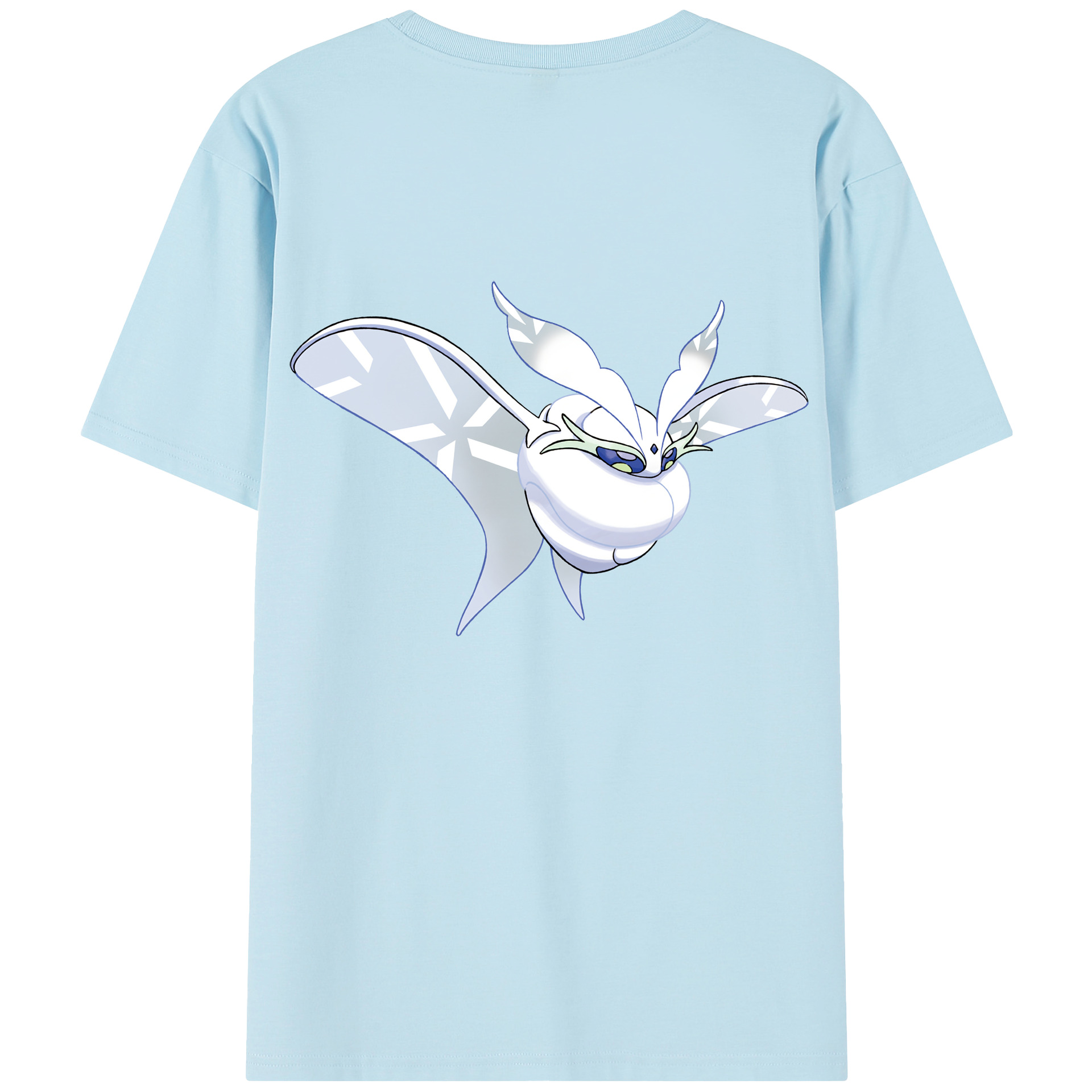 （画像用） ポケットモンスター Pokémon 綿100％半袖Tシャツ（背面プリント）